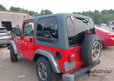 2004 Jeep Wrangler X from USA, damaged, VIN 1J4FA39S24P729055